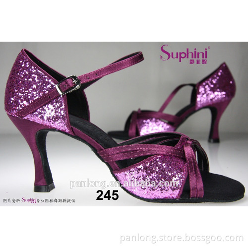 Fashion Glitter/Sparkle Sequins Suphini Ballroom Dance Shoes